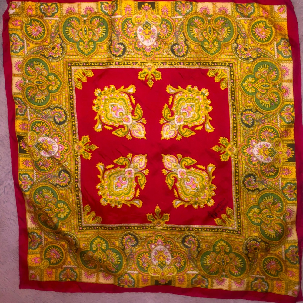 Norwich silk scarf (vintage)